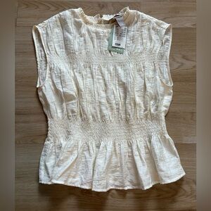 H&M Cream Blouse